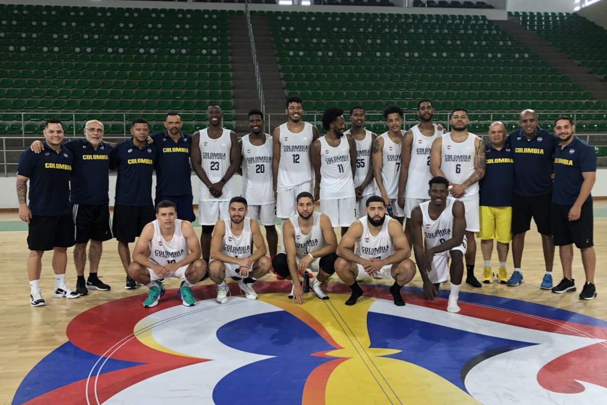 Colombia se alista para enfrentar a México y Estados Unidos en Baloncesto