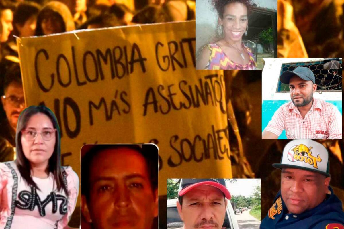 ¡Doloroso! 151 líderes asesinados en 2023 en Colombia: 7 son de Bolívar