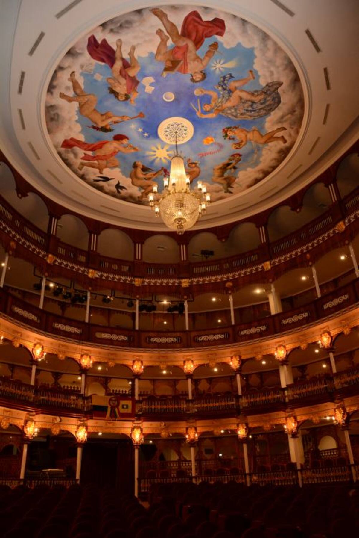 El teatro fue construido en 1906 y la última vez que se restauró fue entre 1987 y 1998. Luis Eduardo Herrán-El Universal