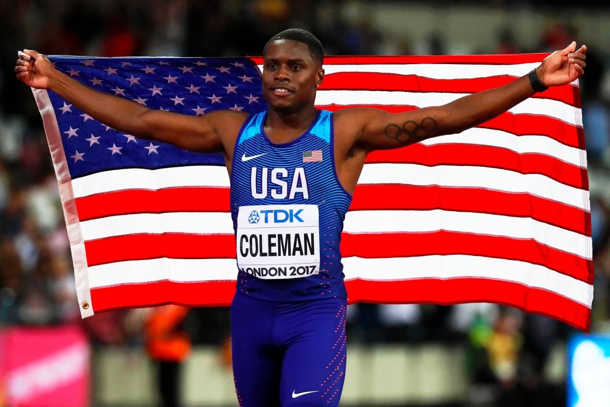 Christian Coleman apela veto de 2 años por dopaje ante el TAS