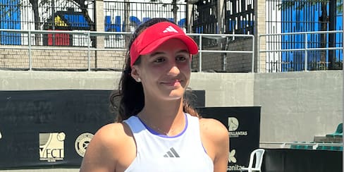 Nieta de cartageneros ganó parada Mundial de Tenis en Barranquilla