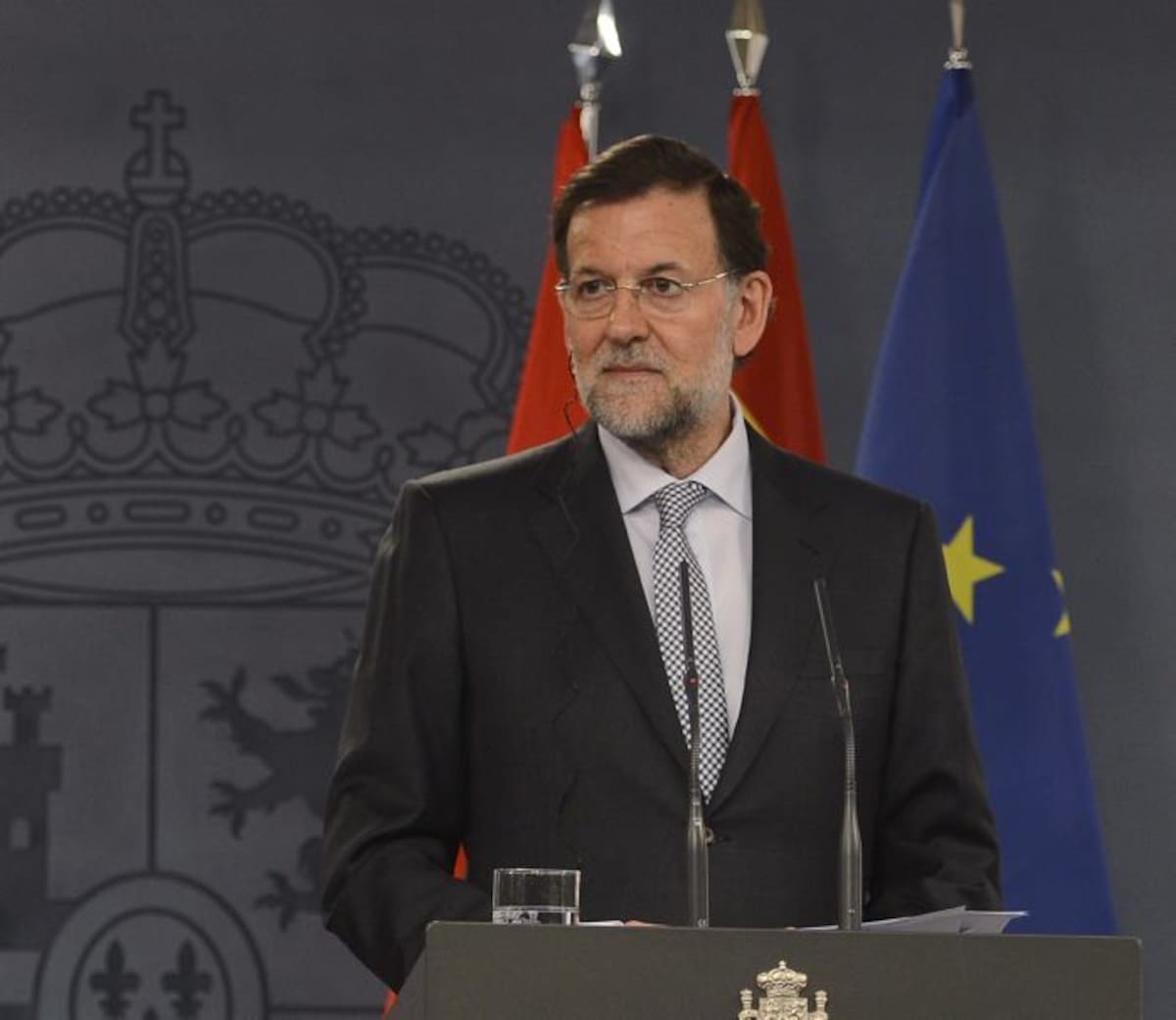 El jefe del gobierno español Mariano Rajoy. AFP PIERRE-PHILIPPE MARCOU