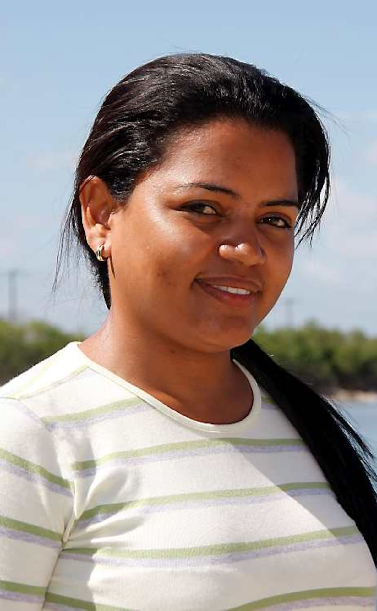 Grety Pineda Díaz, trabajadora social. ZENIA VALDELAMAR SOTELO-EL UNIVERSAL