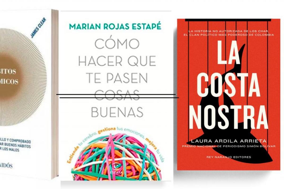 Estos son los 25 libros más vendidos en Colombia en 2023