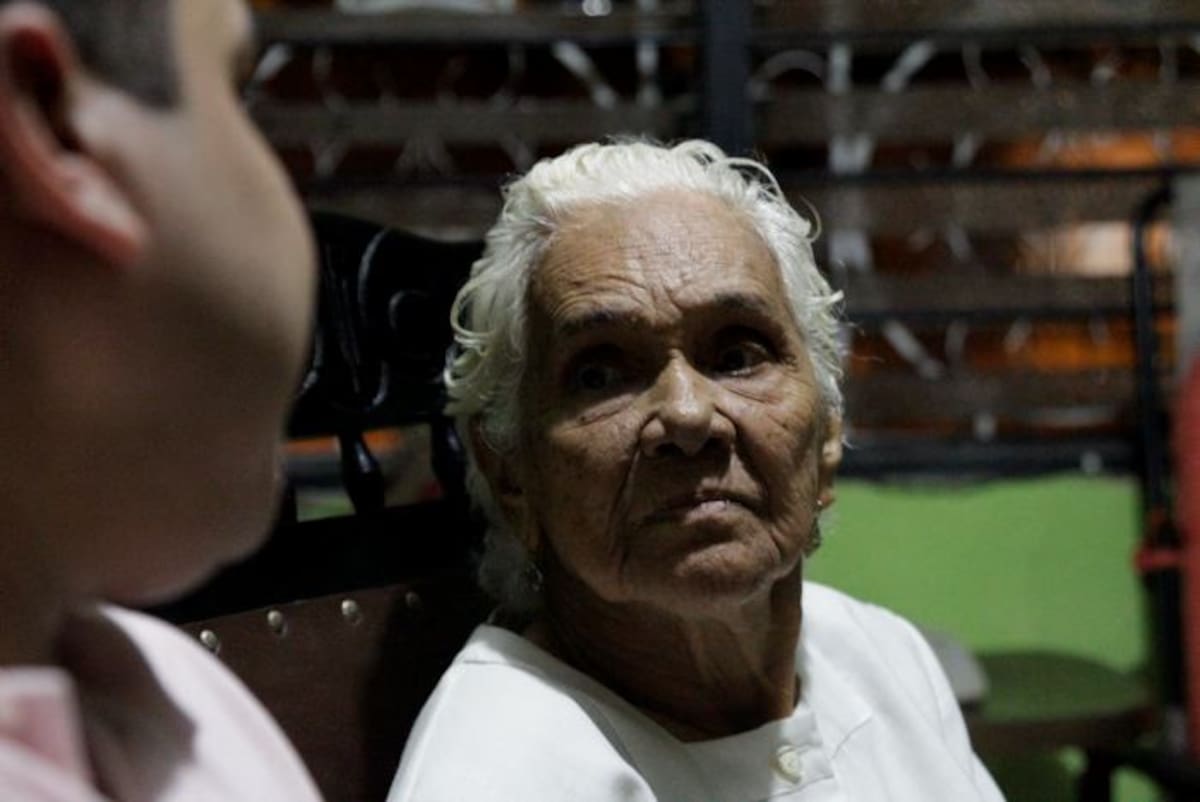 Olga Castillo tiene 90 años. NAYIB GAVIRIA