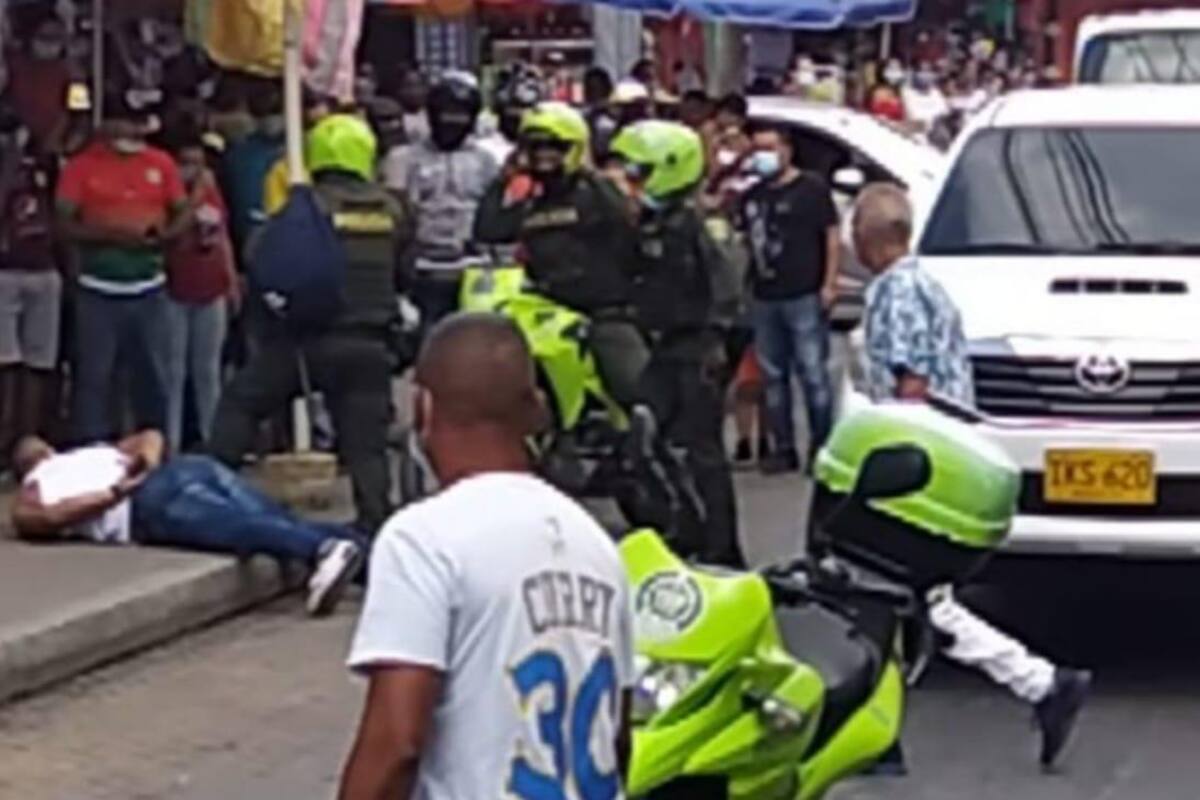 Asesinan a comerciante en pleno centro de Sincelejo
