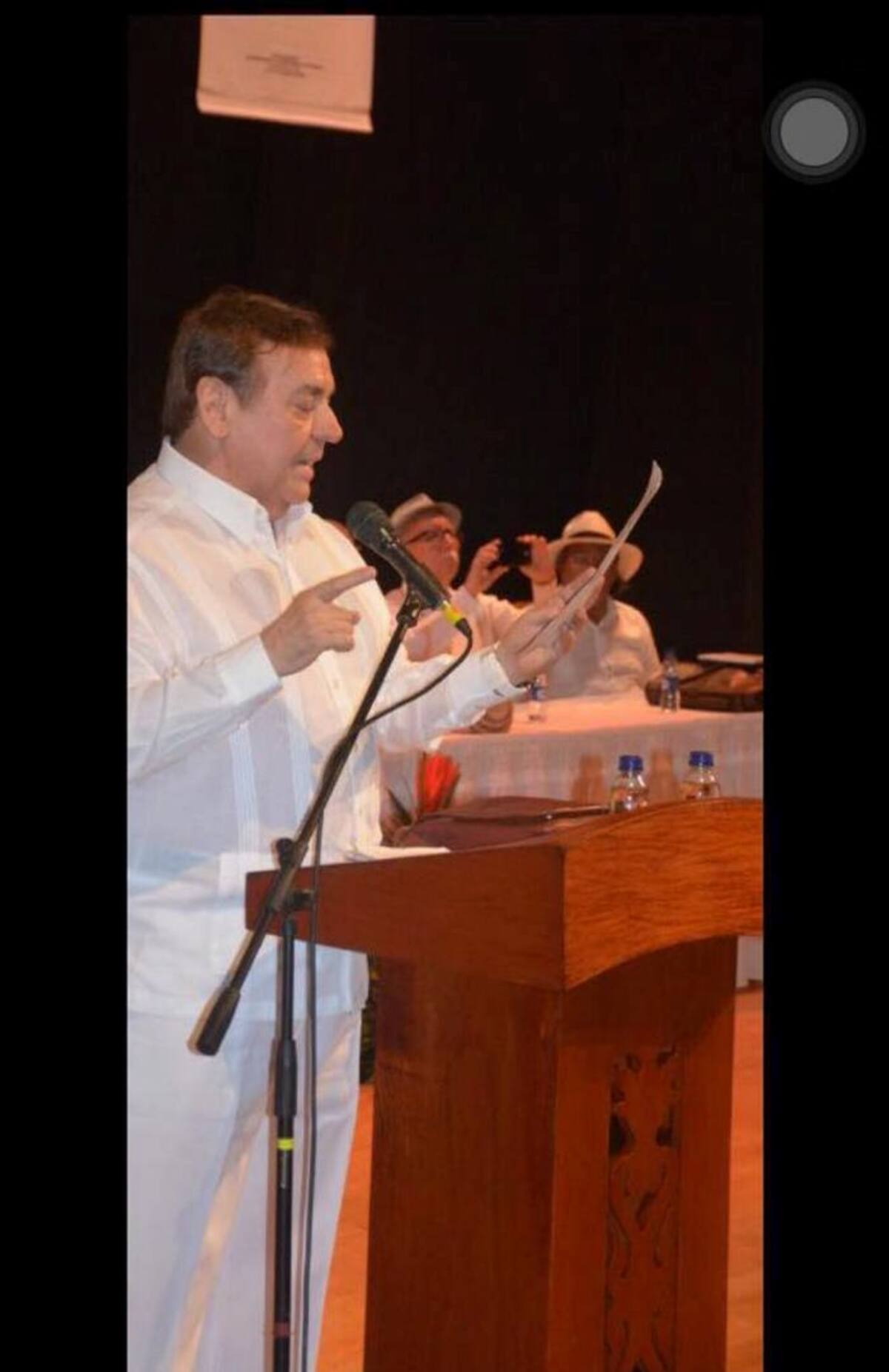 Félix Manzur Jattin diserta hoy sobre Terrorismo, paz, guerra y posconflicto, en el Parlamento de Escritores. Archivo El Universal