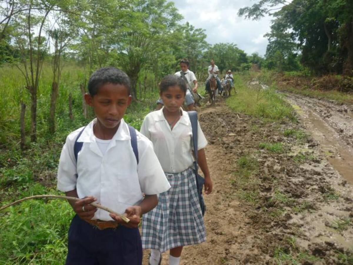 Las clases fueron suspendidas hace 8 días, afectando a los estudiantes de la zona rural del municipio. ARCHIVO