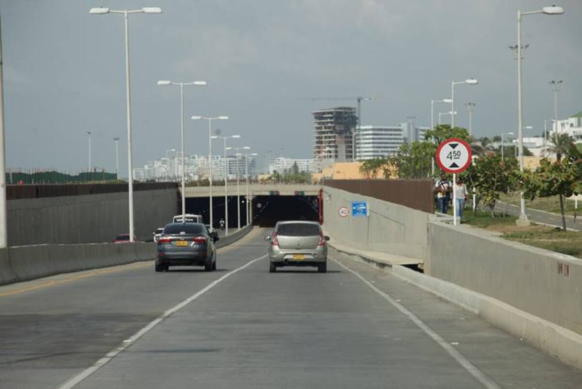 En inmediaciones al túnel de Crespo se registró el intento de atraco al ciclista. Archivo.