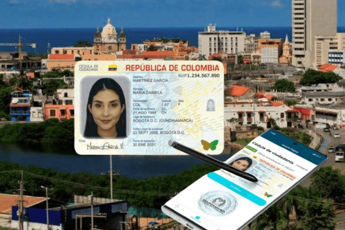 Cédula digital: estas personas podrán tramitarla gratis en Cartagena