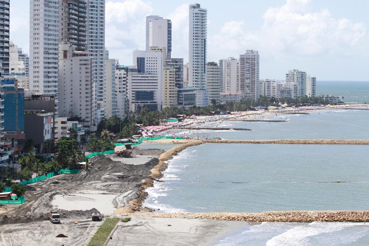 Protección Costera: aún no se habilitará nueva playa en Bocagrande