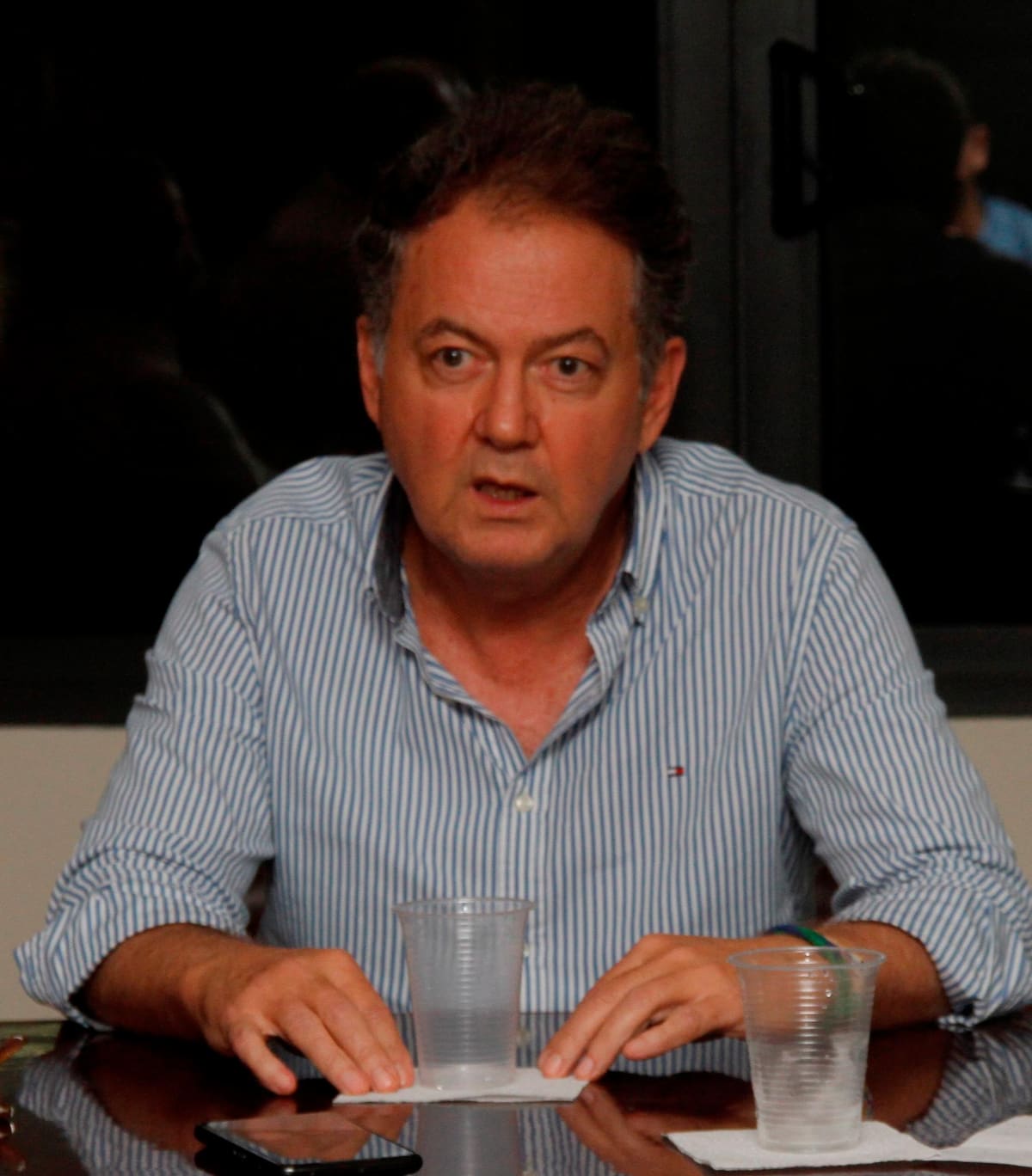Bernard Gilchrist, presidente de la Junta Directiva de la Cámara de Comercio. // Zenia Valdelamar