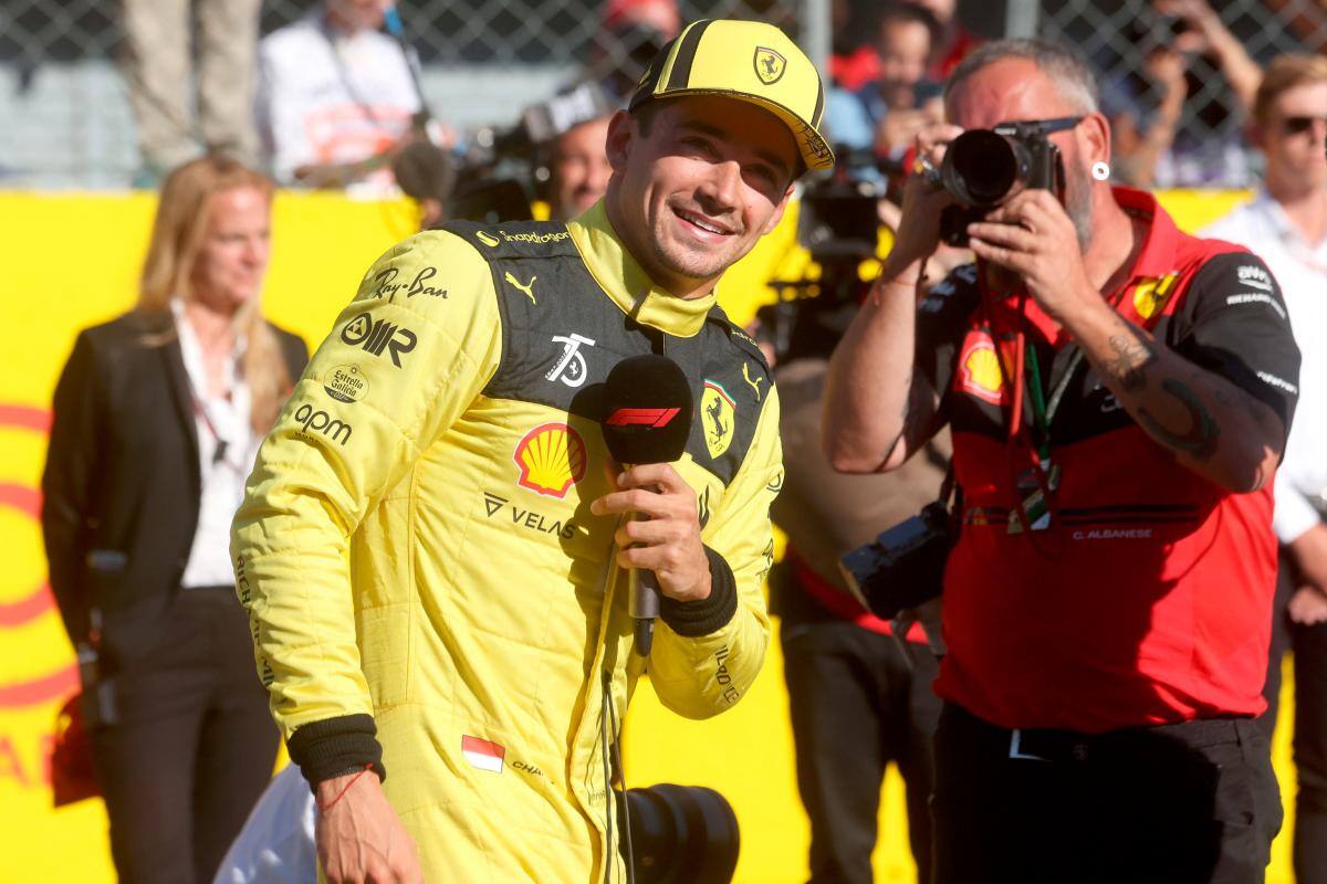 Leclerc logra la pole para Ferrari en Monza en una parrilla con sanciones
