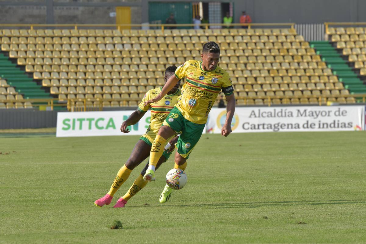 Cristian Marrugo y Teo Gutiérrez, ¿juntos como titulares en el Real Cartagena?
