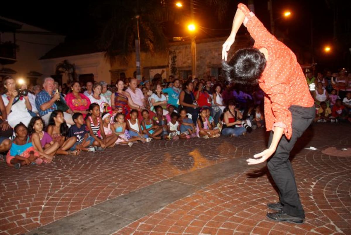 Los actos se realizaron en la Plaza de la Trinidad, del barrio Getsemaní, en el Centro Histórico de Cartagena. KAILLINE GIRALDO - EL UNIVERSAL