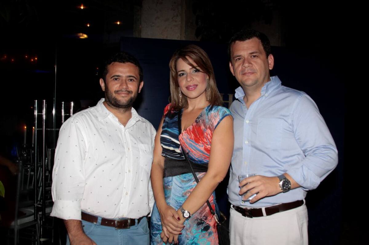 Jaime Luque, Lía Elejalde y Germán Cabrera. LORENA HENRIQUEZ-EL UNIVERSAL