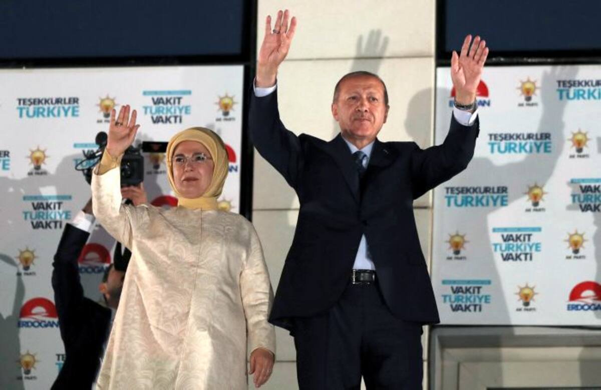 El presidente de Turquía, Recep Tayyip Erdogan, fue reelegido este domingo con el 52,6 por ciento de los votos. EFE