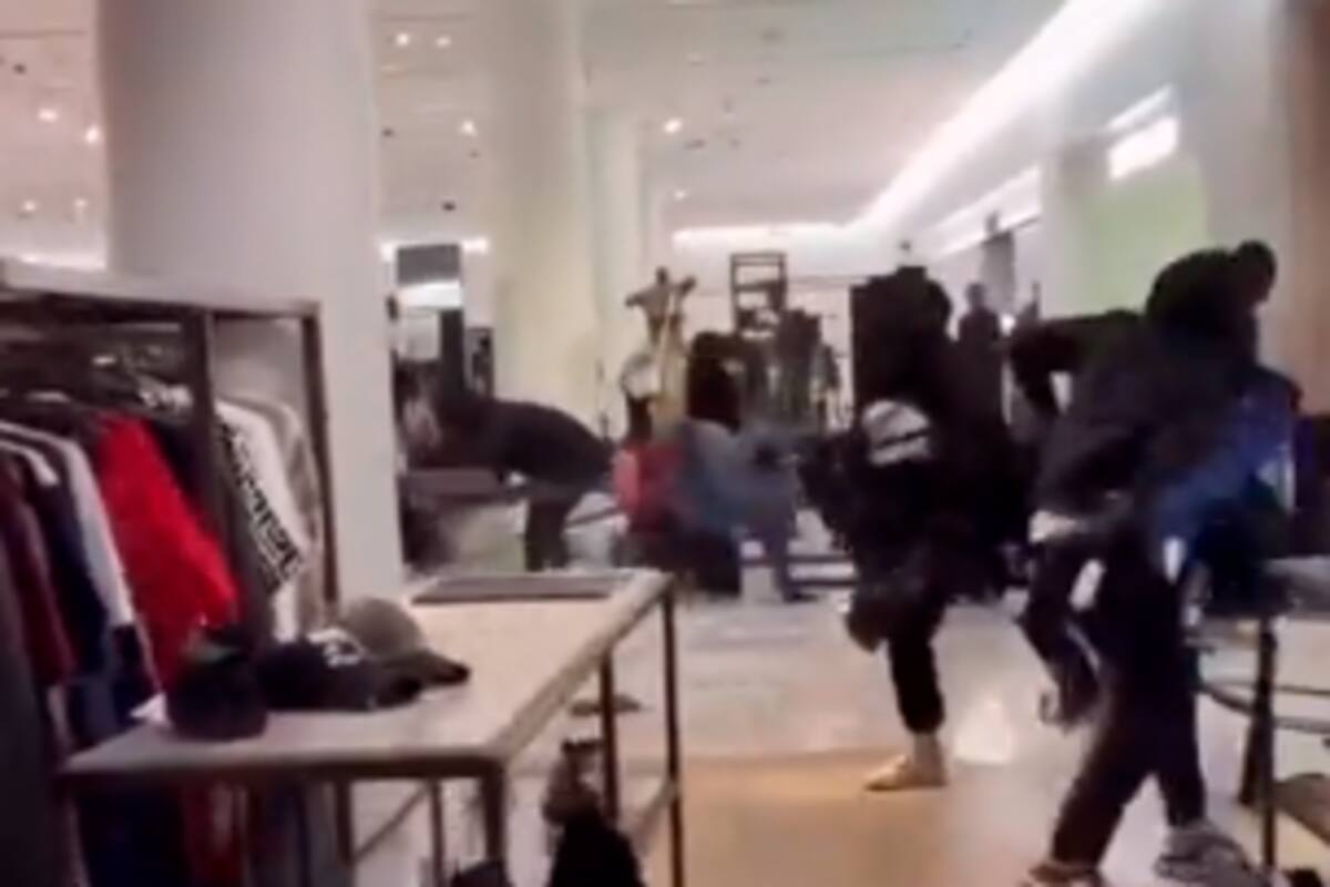 Video: siguen los saqueos en Estados Unidos; famosa tienda cerrará