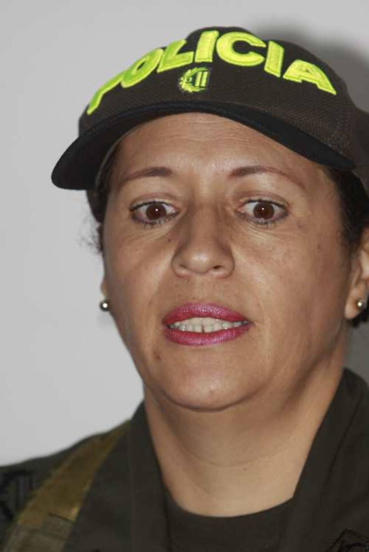 Lilia Amparo Garzón López , coronel de la Policía de Cartagena.