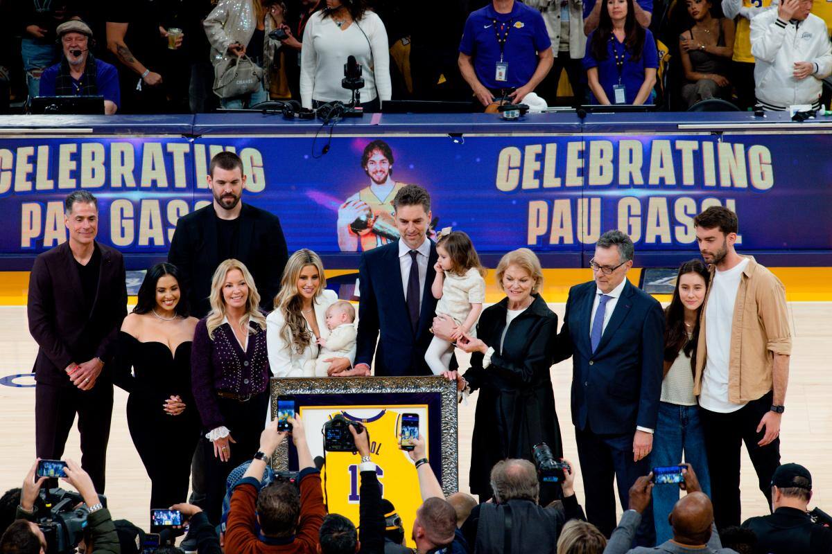 ¡Leyenda! Pau Gasol, mito inmortal con los Angeles Lakers