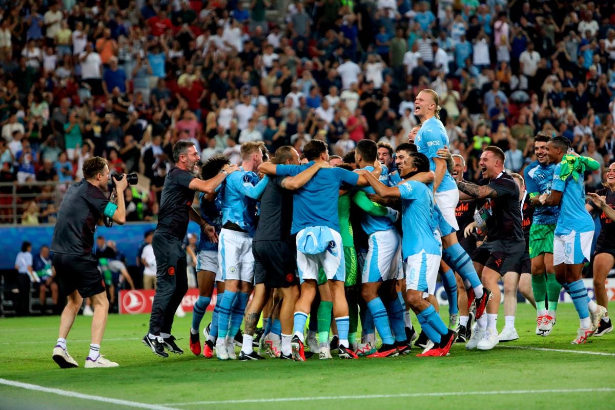 Manchester City es el campeón de la Supercopa