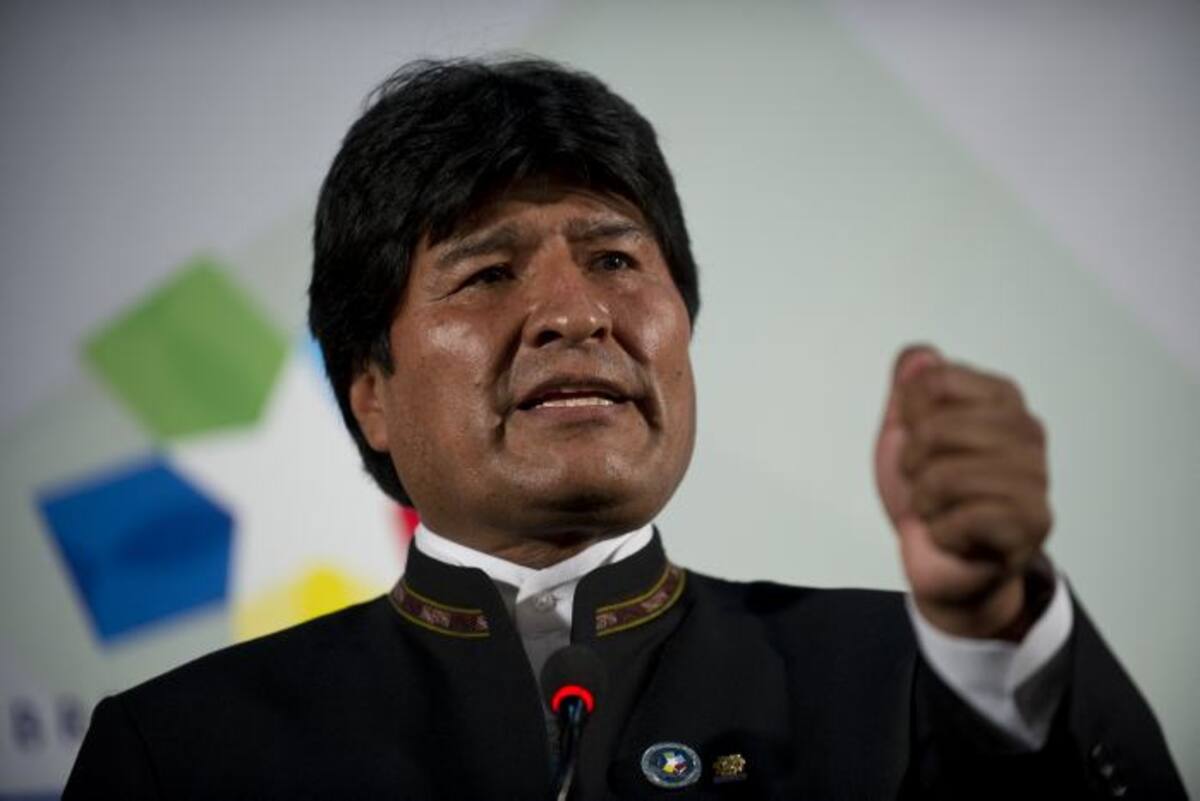 Evo Morales, presidente de Bolivia ARCHIVO