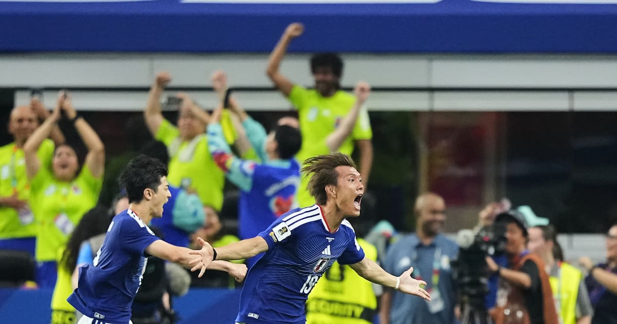 Video: gol de taco le está dando la victoria a Japón ante Túnez en el Mundial 2026