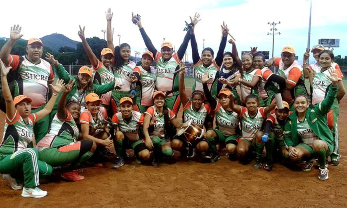 Selección Sucre de Sóftbol Femenino, hasta ayer ya sumaba cuatro triunfos y una derrota. Cortesía