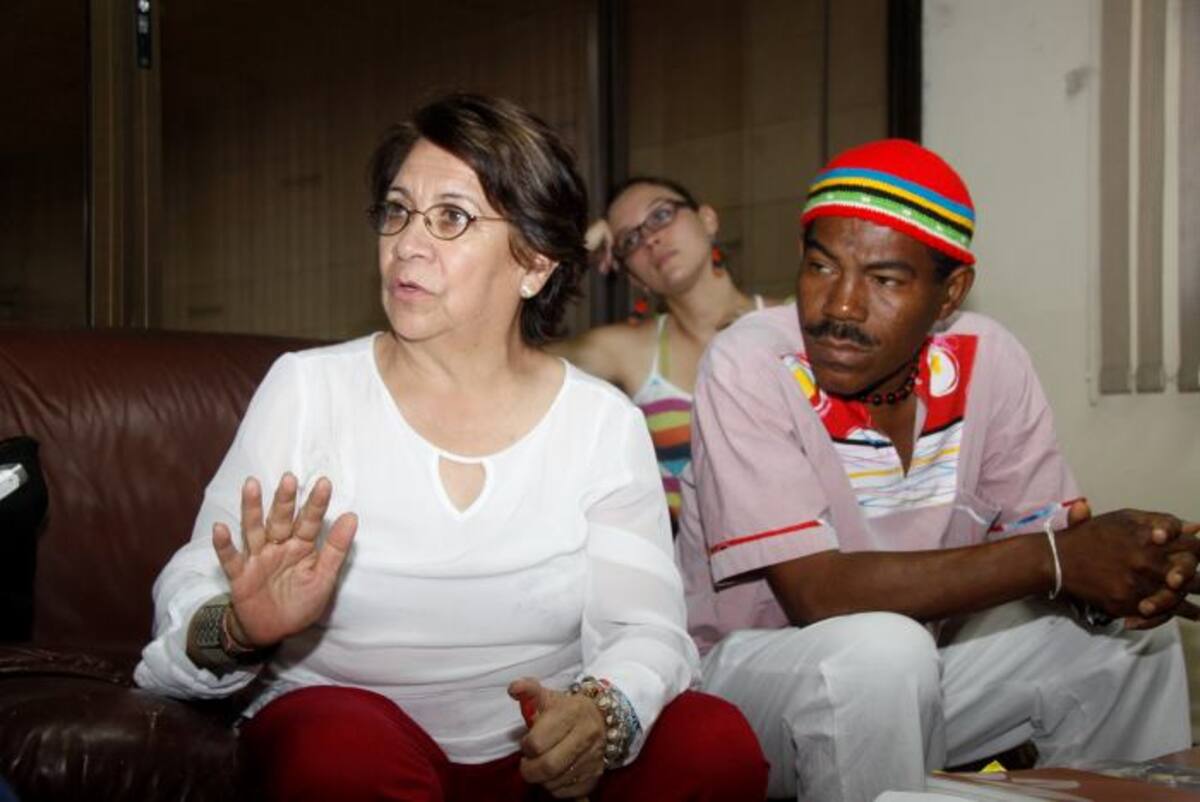 Aída Avella, presidenta de la UP Archivo.