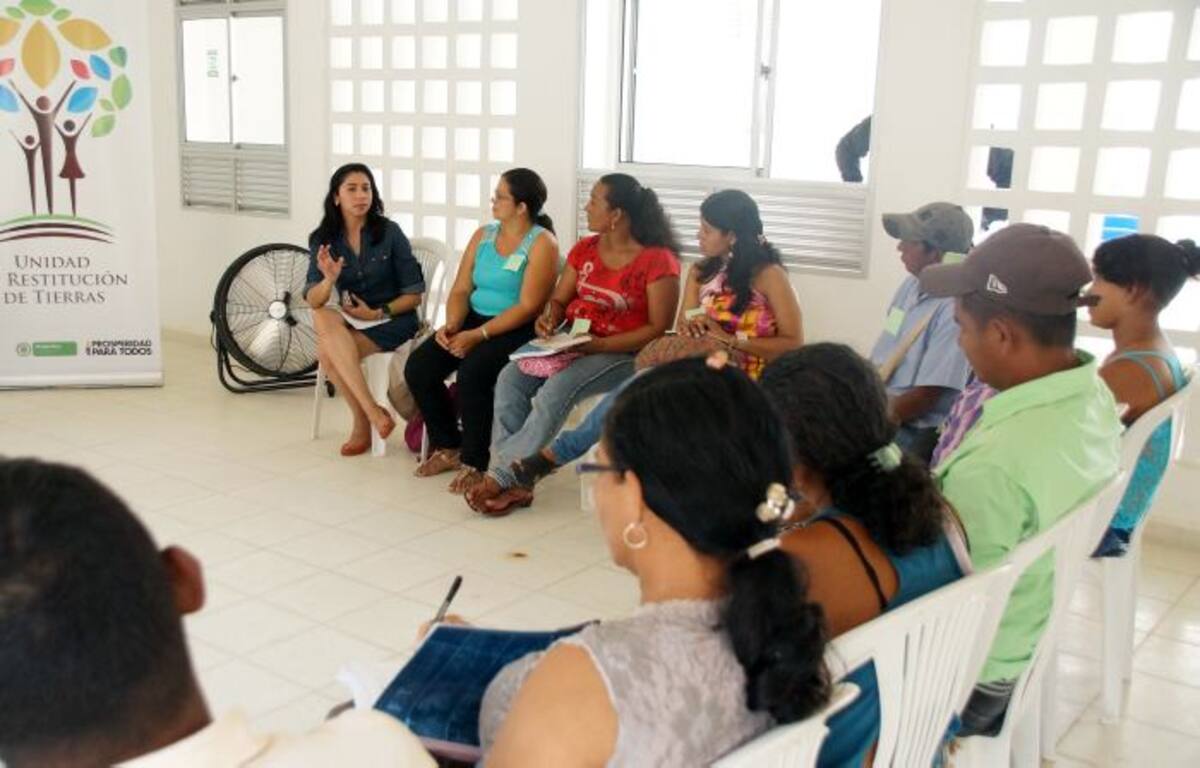 Unidad de Restitución inició intervención en el sur del departamento. Se buscaría llevar la institucionalidad a todo Sucre.