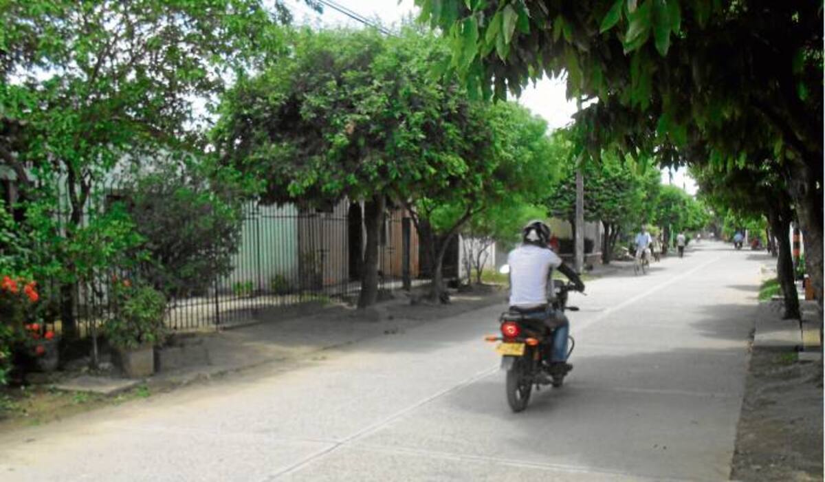 Calle La Candelaria de Cereté.