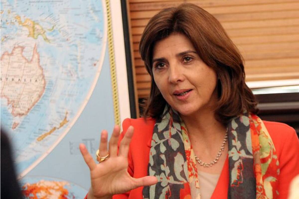 María Ángela Holguín, ministra de Relaciones Exteriores. COLPRENSA