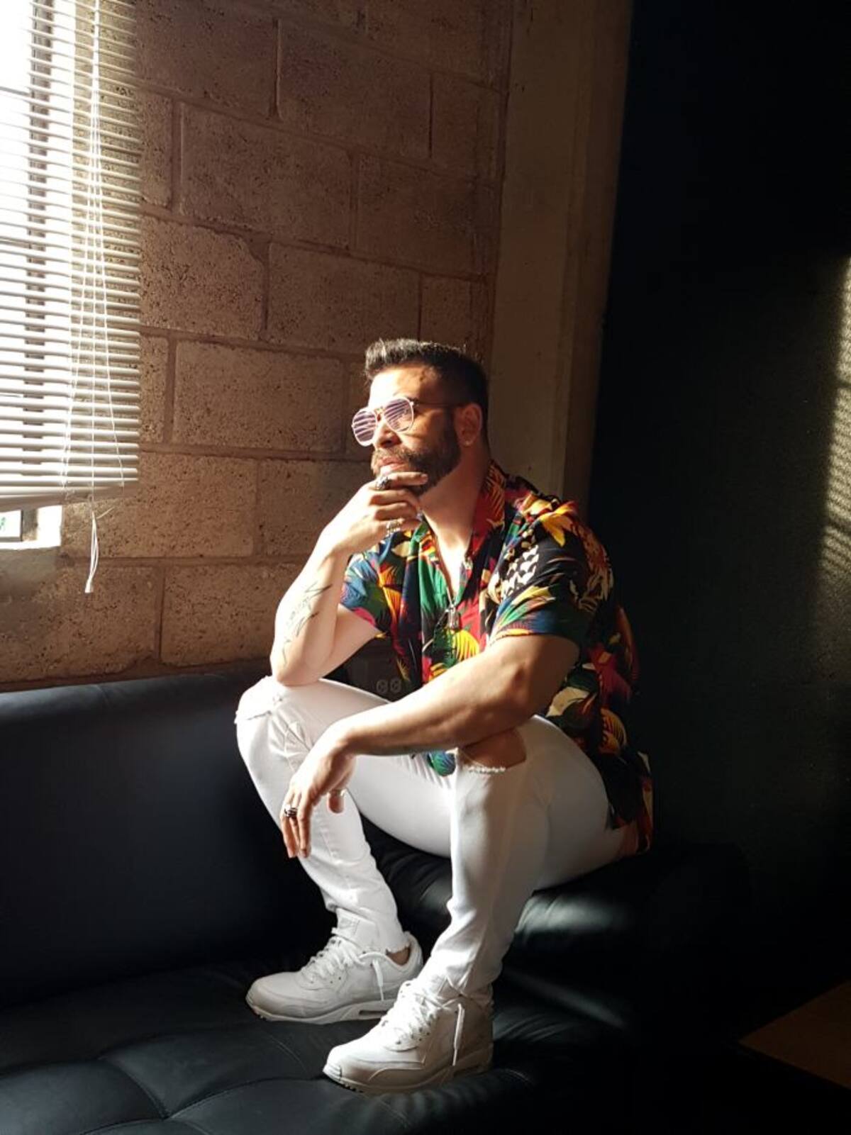 Parcero de Maluma, no dudó un instante en invitarlo a compartir su éxito, por lo que fue agradable grabar el remix de “Bella” FOTOS CORTESÍA ALEX GÓMEZ