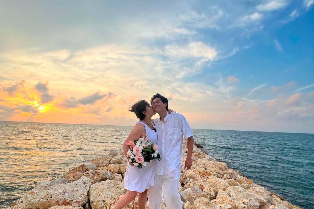 Video: Alina Lozano y Jim Velásquez pusieron fecha a la boda