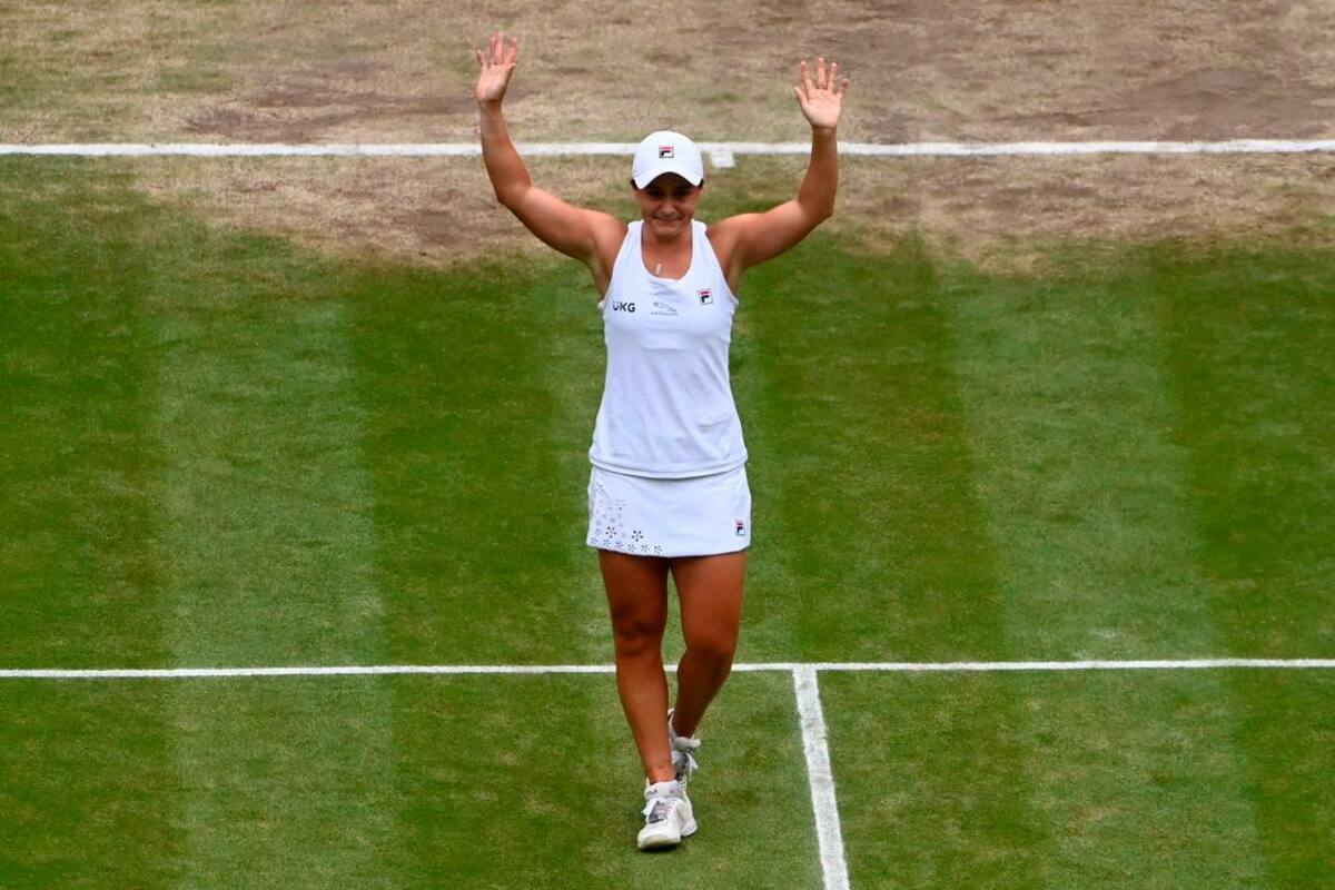 La australiana Ash Barty es la nueva reina de Wimbledon