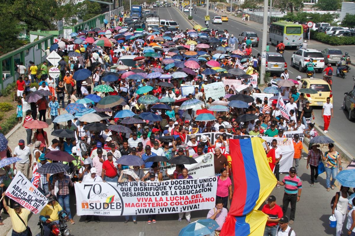 ¡Atención! Gran movilización del Sudeb este viernes en Cartagena y Bolívar
