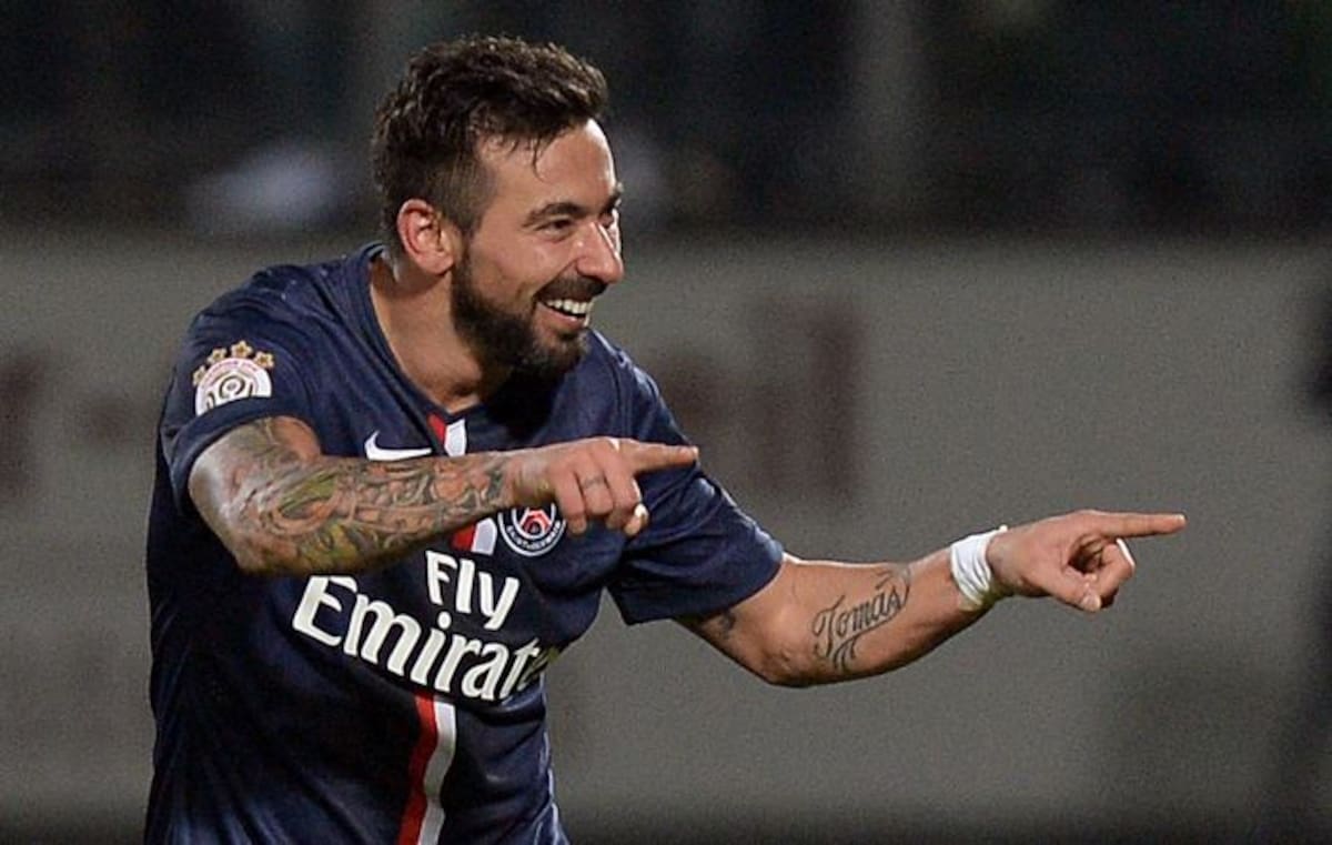 Lavezzi jugará en China. AFP PATRICK HERTZOG