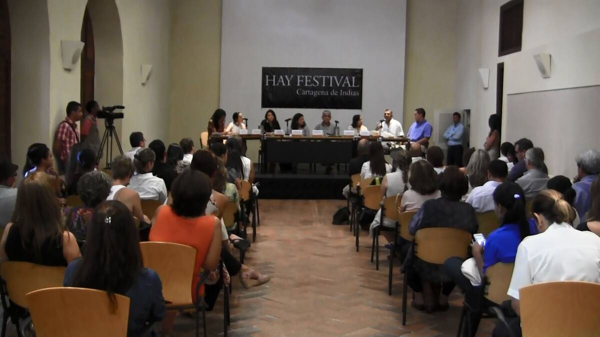 Con una rueda de prensa se realizó el lanzamiento oficial del Hay Festival Cartagena de Indias 2014 Victor Hugo Mora Mendoza