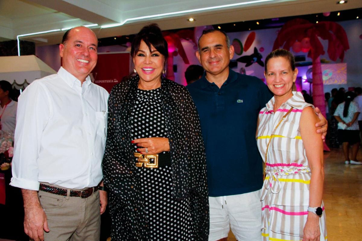 Ubaldo Morales, Mayra Rodríguez, Enrique Vergel y Liliana Ledesma.