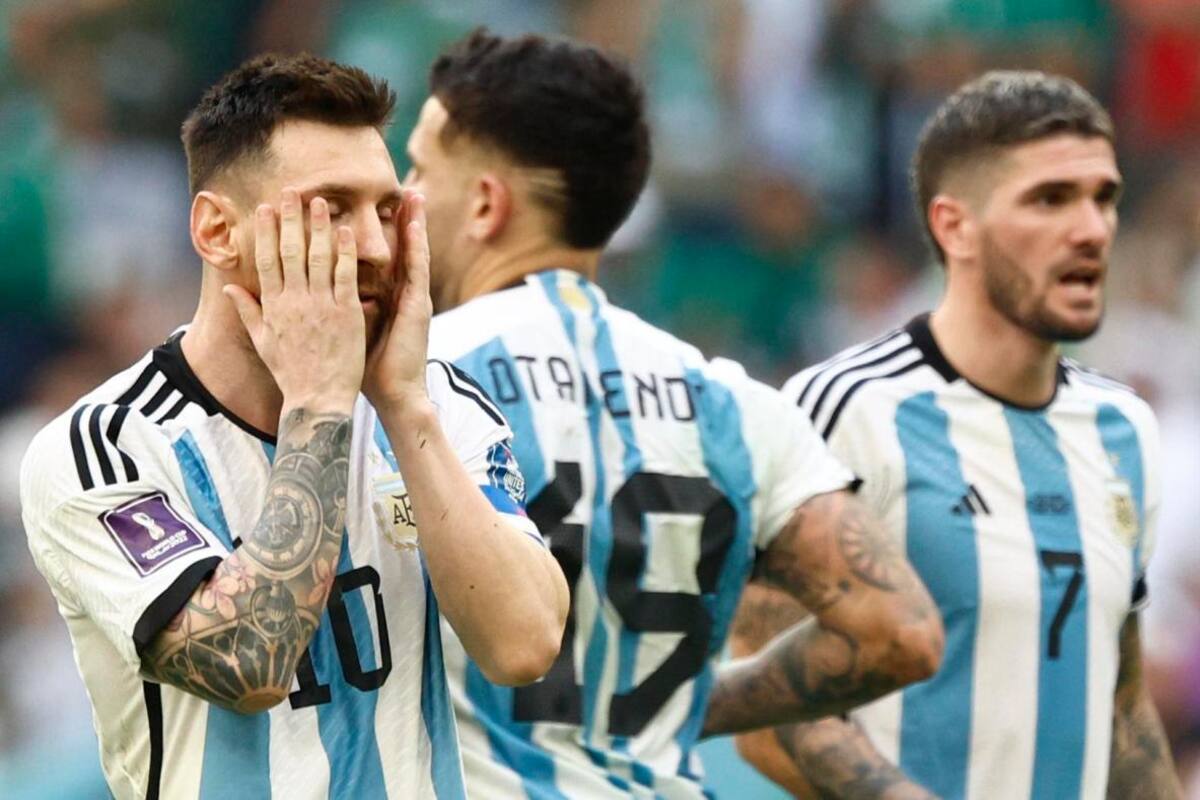 A “la Scaloneta” le faltó gasolina, Argentina sufre en su debut