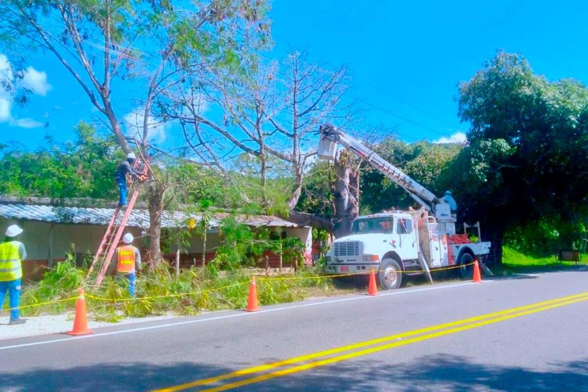 Electricaribe anuncia mantenimientos preventivos en la zona turística del Atlántico