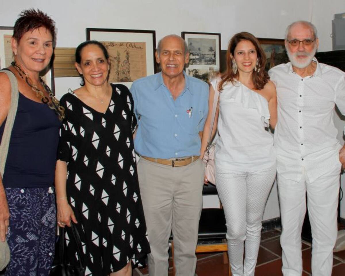 Vicky Espinosa, Beatriz Canales, Ricardo Vélez, Nayibe Bechara y Alfredo Guerrero. MARUJA PARRA - EL UNIVERSAL