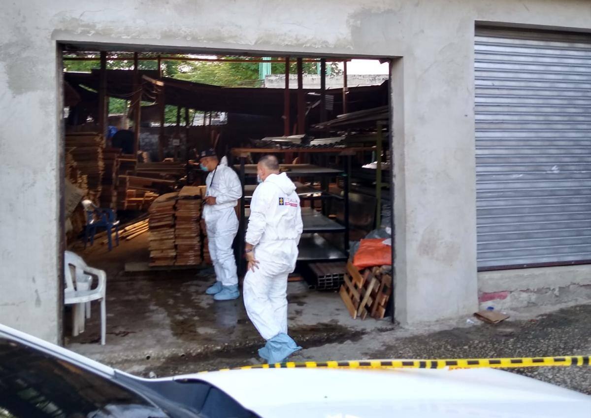 El CTI de la Fiscalía inició las investigaciones. // Manuel Santiago Pérez. El Universal.