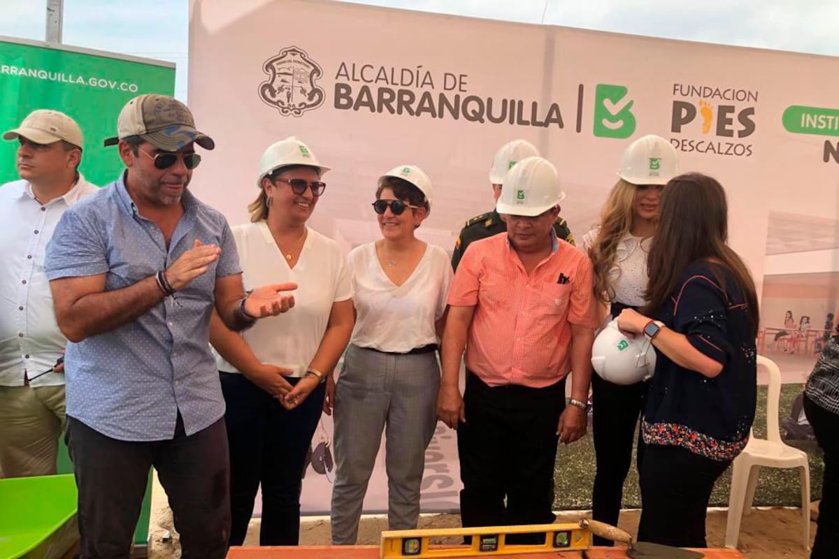 Fundación Pies Descalzo y Alcaldía inician construcción de un nuevo Colegio en Barranquilla