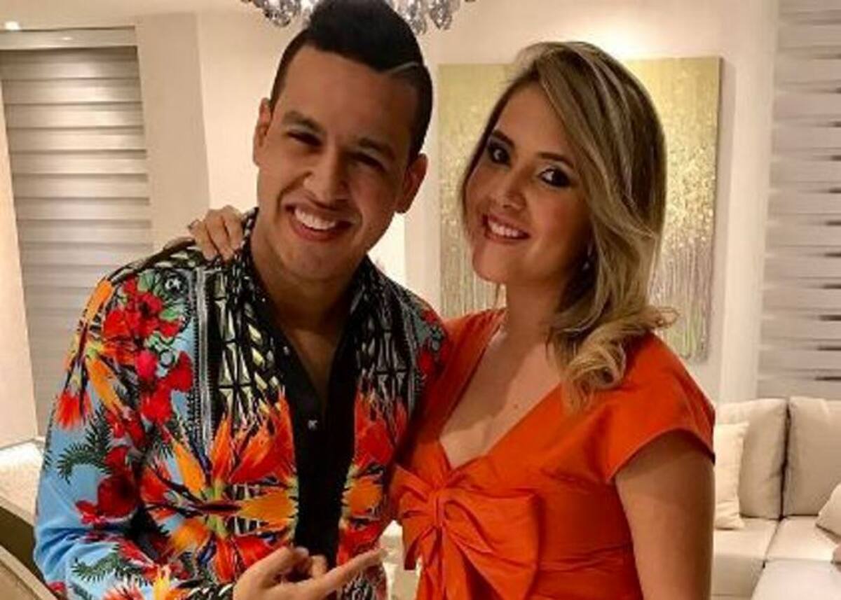 Martín Elías y su esposa Dayana Jaimes. INSTAGRAM.