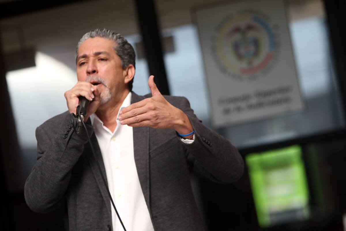 Fredy Machado, vocero Asonal Judicial. COLPRENSA