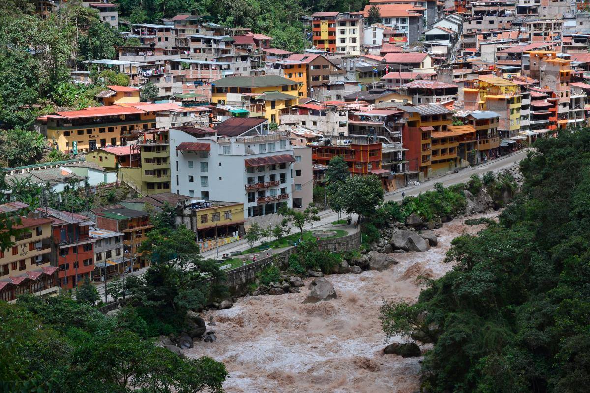 Aguas Calientes, el pueblo más cercano a Machu Picchu.