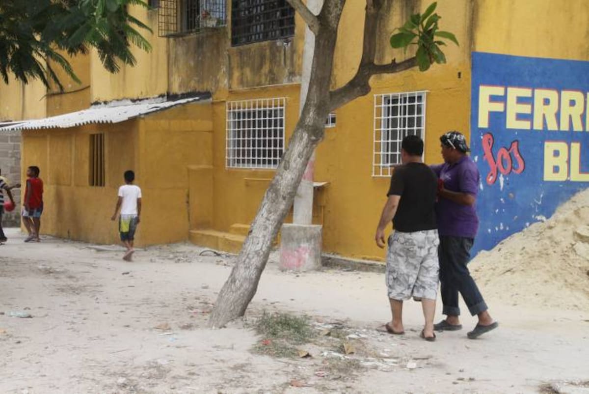 Lugar donde atacaron a César Rivera y al hermano de su novia.