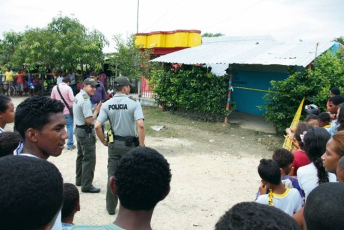 La pareja de esposos estaba en este motel, en el barrio San Rafael del corregimiento de Bayunca, cuando ocurrió el trágico hecho.