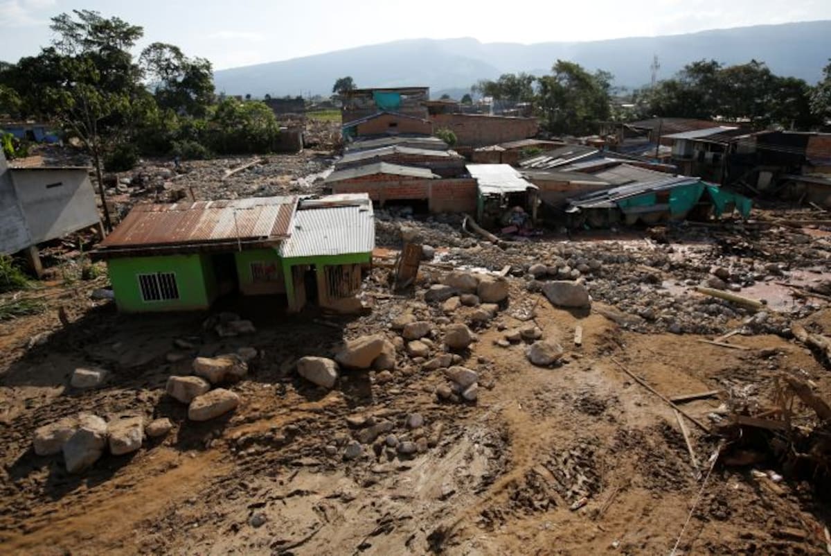 La avalancha de un saldo de 320 personas fallecidas. Colprensa